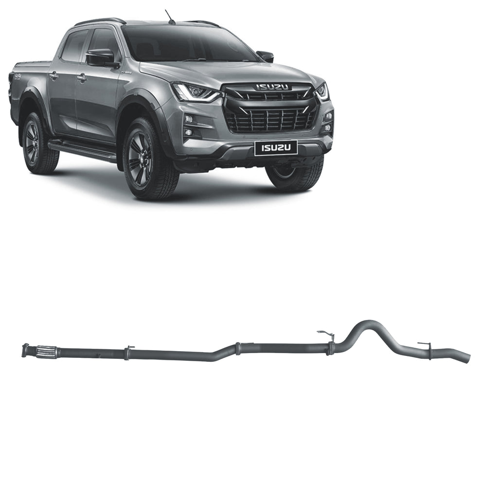 Redback Extreme Duty Exhaust 3in DPF Back (No Cat & No Muffler/Pipe Only) IDX12900-PO