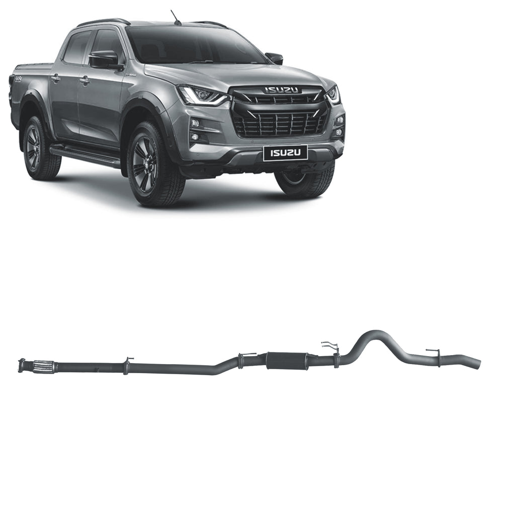 Redback Extreme Duty Exhaust 3in DPF Back (No Cat With Resonator) IDX12900-PR