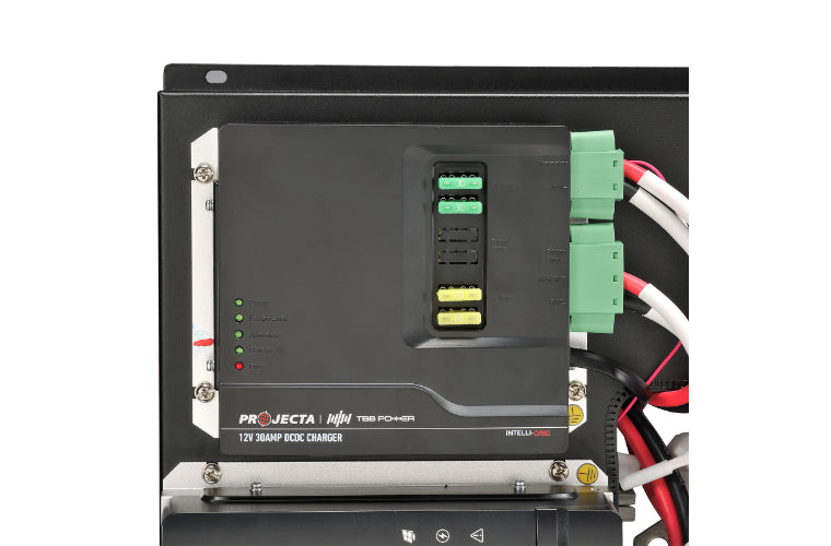Projecta 2Kw Inv/Charger 200Ah Batt 7 Scr Water Sensing Outputs 30A Dc-Dc Charger 30Amp Mppt IG2-BT7