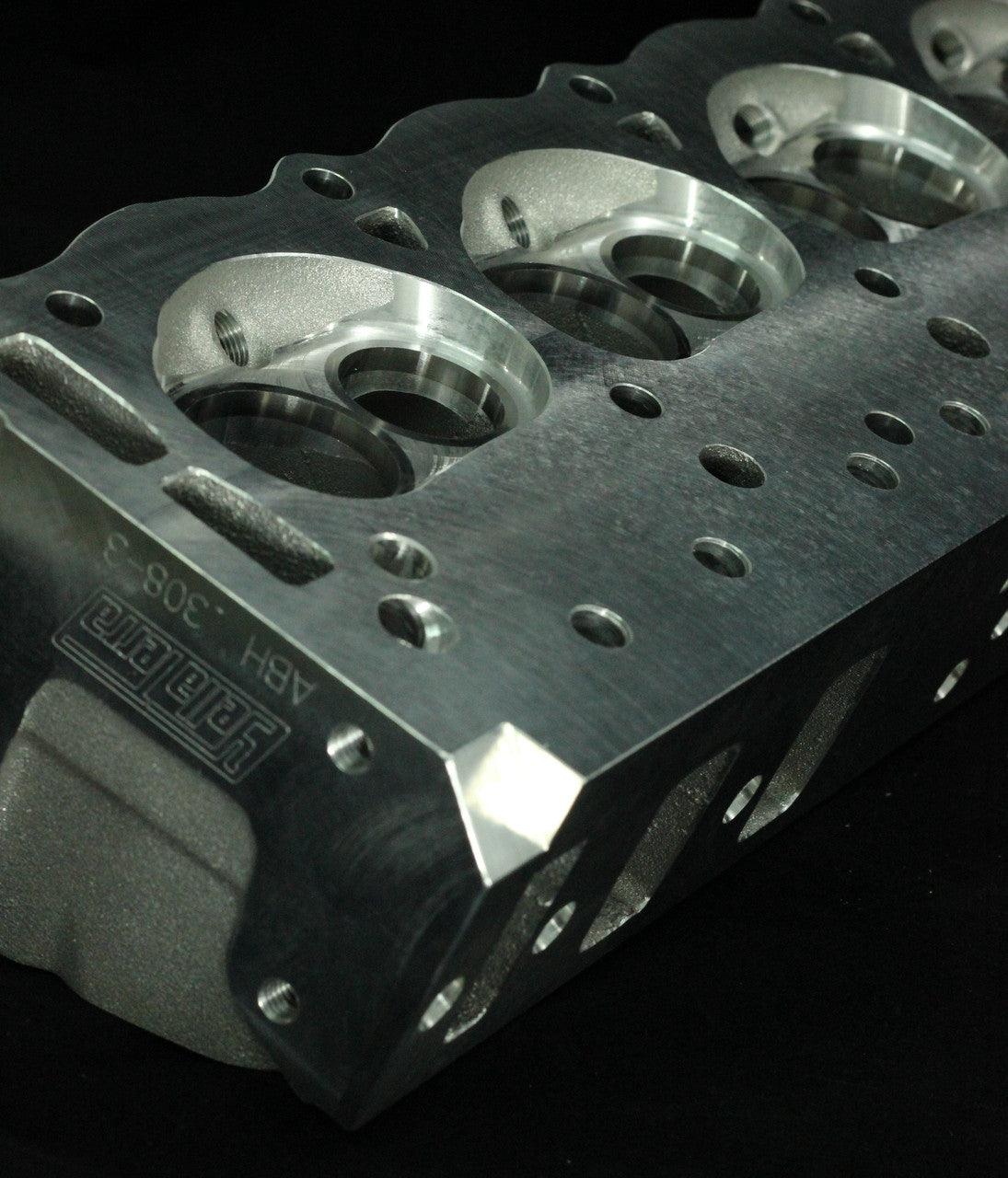 Yella Terra Carb Alloy Hi-Port Dash 3 Assembled Cylinder Head And Adjustable Rocker Package ABHA 308-3R3