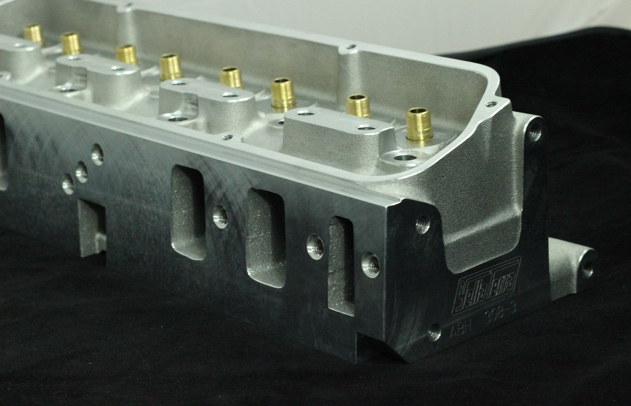 Yella Terra Carb Alloy Hi-Port Dash 3 Assembled Cylinder Head And Adjustable Rocker Package ABHA 308-3R3