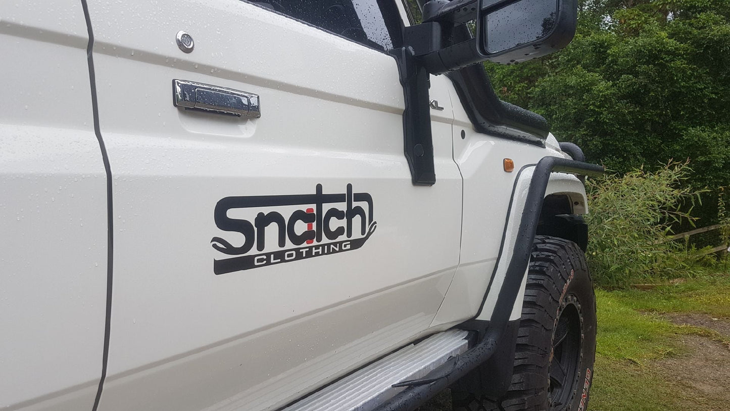 SNATCH STICKER UPSIZED WHITE SU9206WHNA