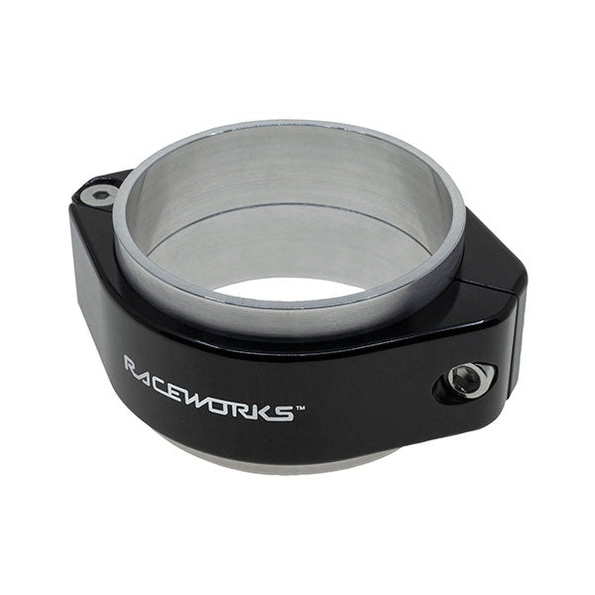 Raceworks 3.5" Black Aluminium Intercooler Pipe Clamp