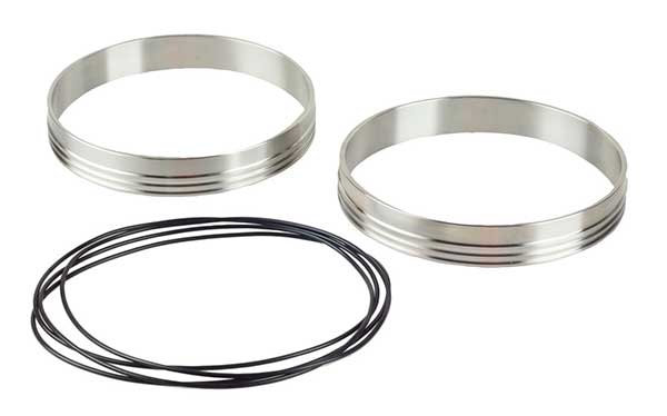 Raceworks 2.5'' Ferrule Pair Stainless Steel