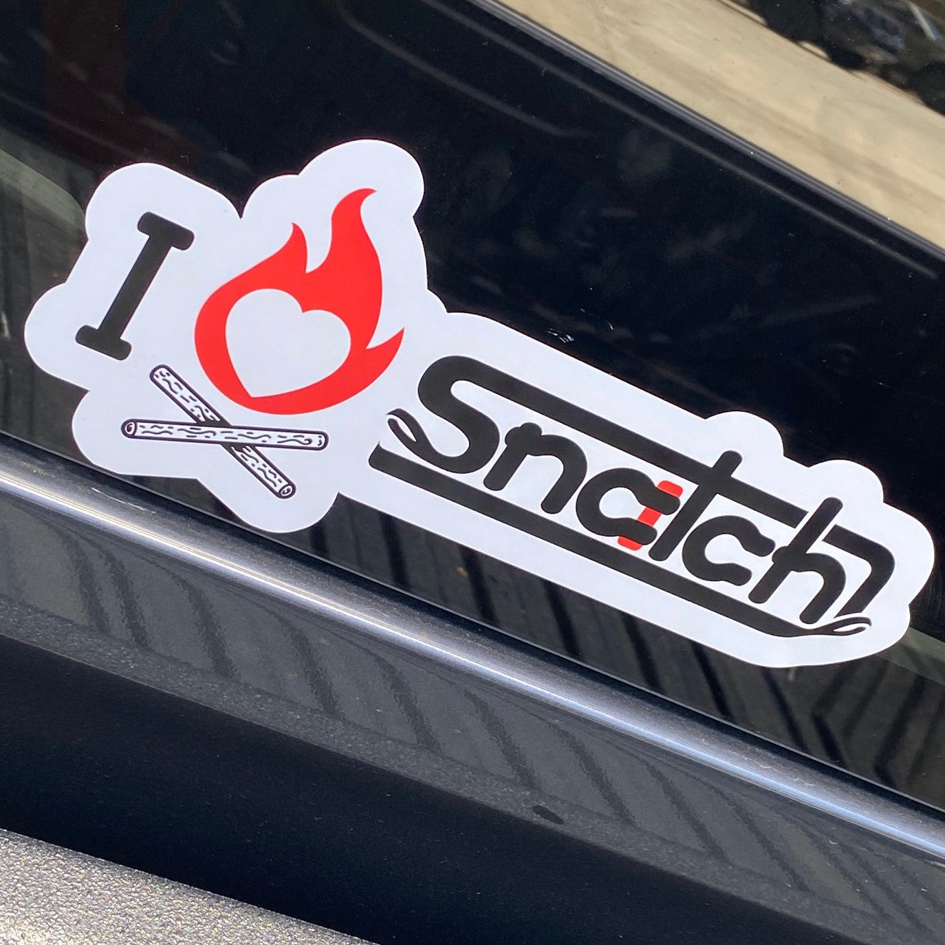 Snatch Bumper Sticker I Love Snatch Horizontal - SU9147MXHRZ