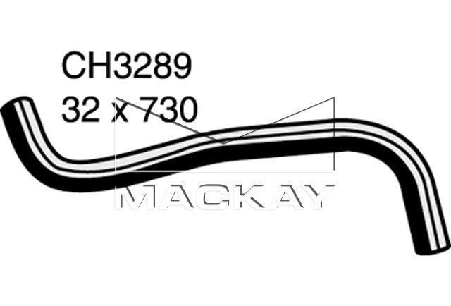 Mackay Bottom Radiator Hose CH3289