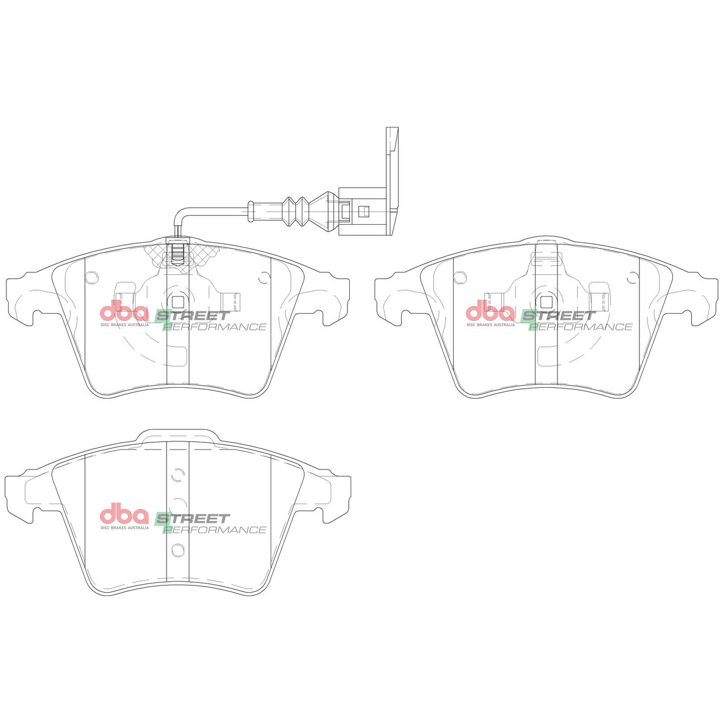 DBA SP Performance Brake Pad Set DB1947SP