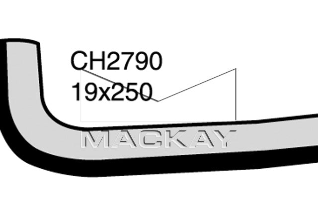 Mackay Bypass Heater Hose CH2790