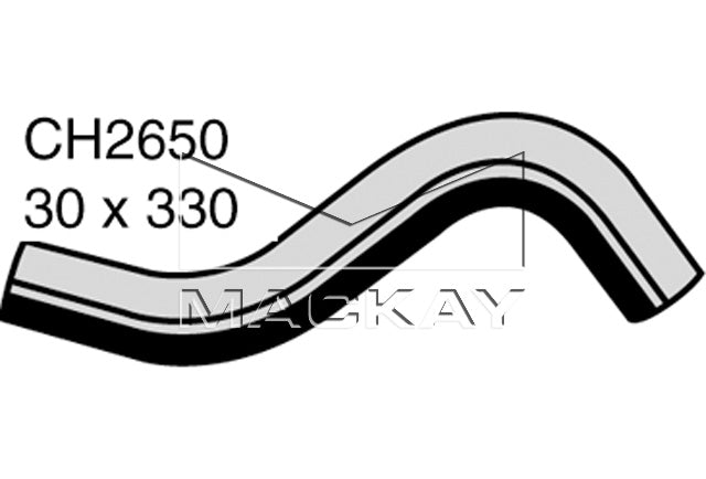 Mackay Top Radiator Hose CH2650