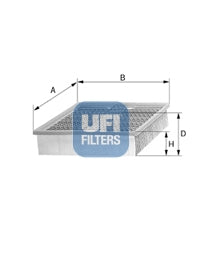 UFI Filters Air Filter 30.929.00