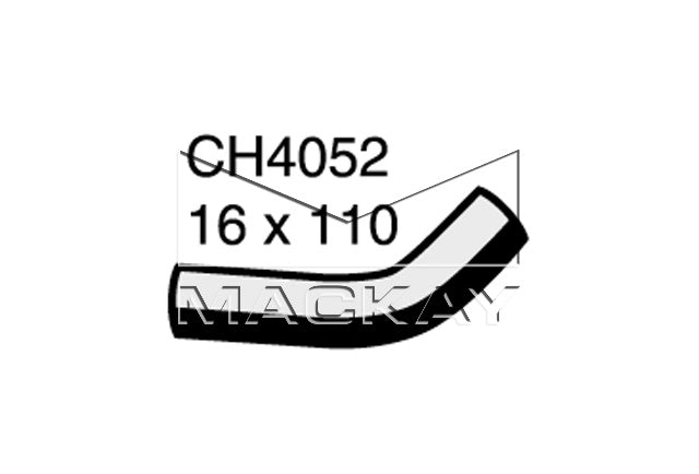 Mackay Bypass Heater Hose CH4052