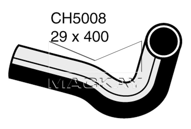 Mackay Top Radiator Hose CH5008