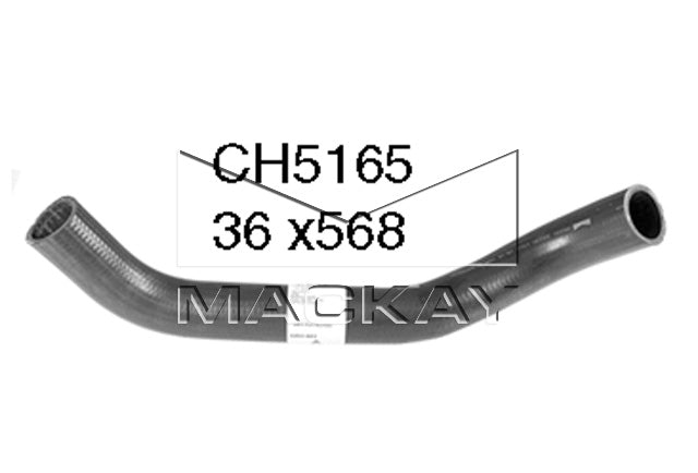 Mackay Bottom Radiator Hose CH5165