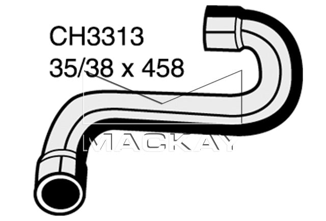 Mackay Top Radiator Hose CH3313