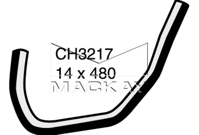 Mackay Heater Hose CH3217