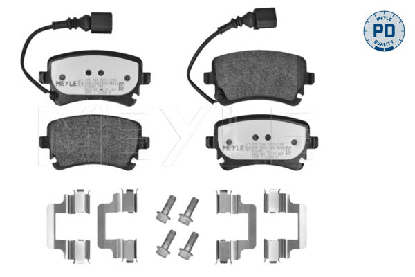 MEYLE Brake Pad Set 025 233 2617-1/PD