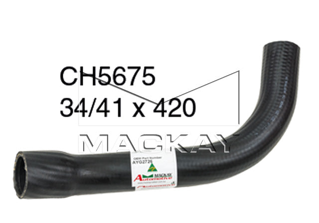 Mackay Top Radiator Hose CH5675