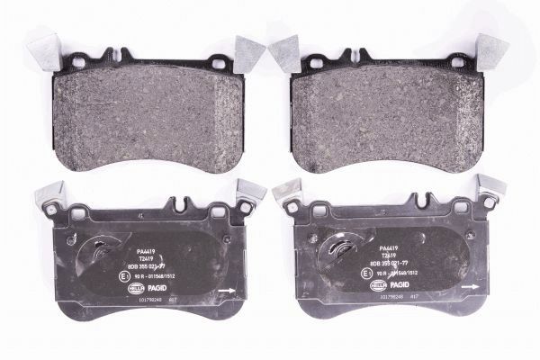 Hella Front Brake Pads (Pagid) 8DB 355 021-771
