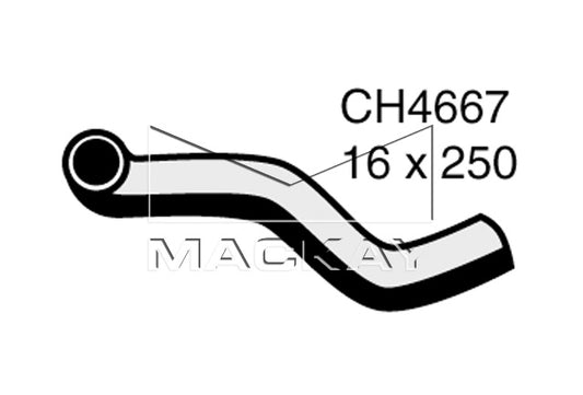 Mackay Heater Hose CH4667