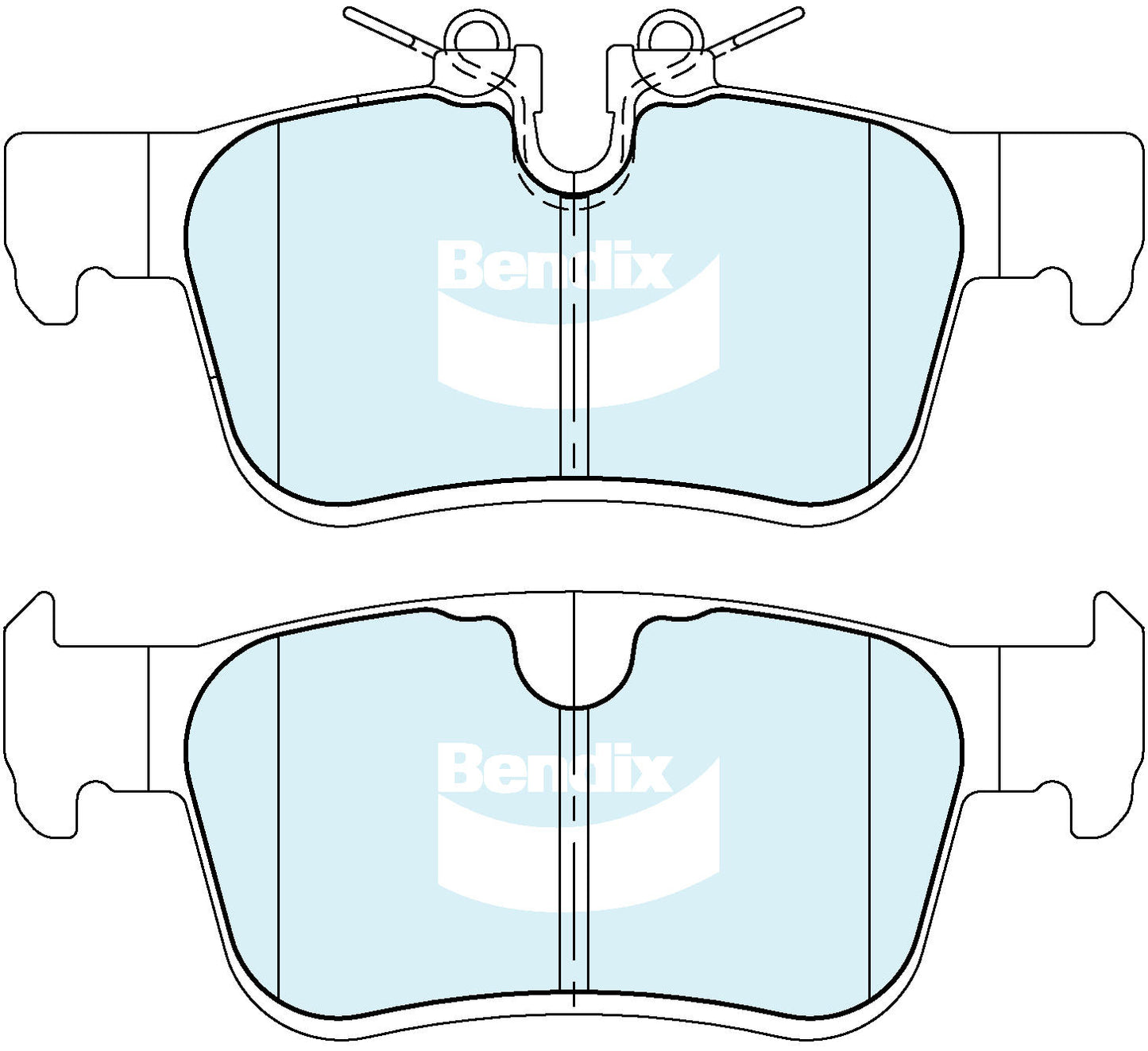 Bendix Euro+ Disc Pad Set DB2718 EURO+