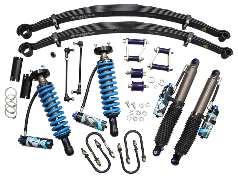 Formula 4x4 2 Inch to 3 Inch Adjustable Formula 4x4 Lift Kit to suit Ford Ranger PX III 2018-2022