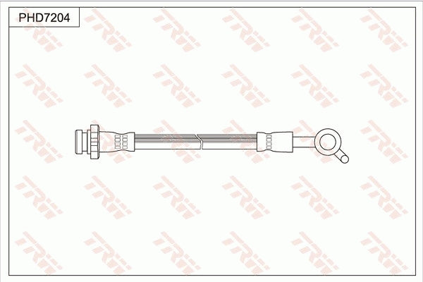 TRW Brake Hose PHD7204