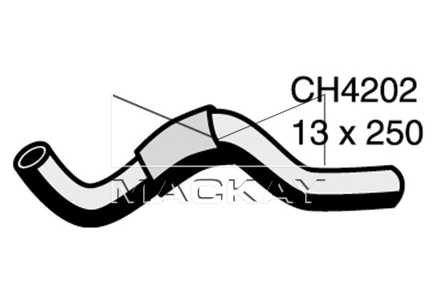 Mackay Heater Hose CH4202