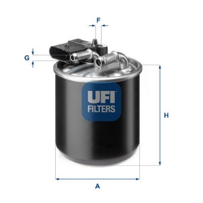 UFI Filters Fuel Filter 24.194.00