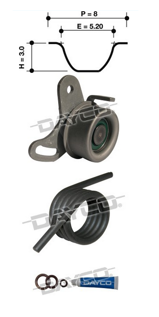 Dayco Timing Belt Kit KTBA174