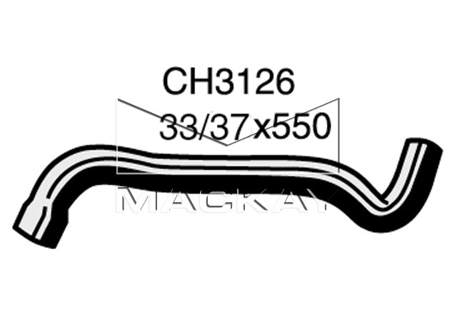 Mackay Bottom Radiator Hose CH3126