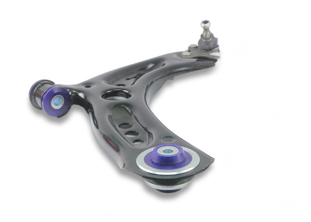 SuperPro Front Axle Control Arm Lower - Arm Assembly-Right to Suit Audi, Seat, Skoda & VW With Steel Hub TRC1070R