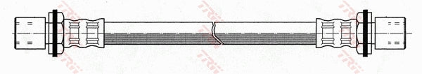 TRW Brake Hose PHA205