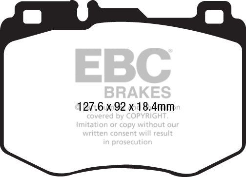 EBC Ultimax Mercedes W213 Front Pads DPX2210