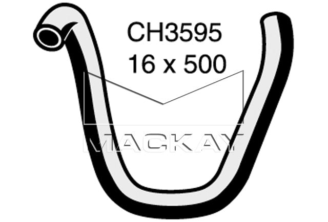 Mackay Heater Hose CH3595