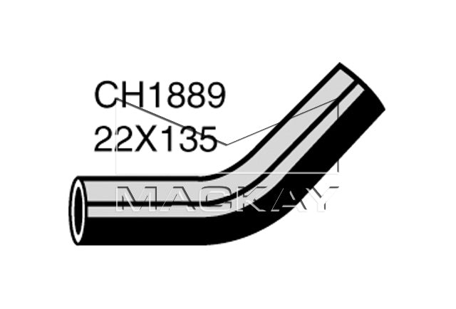 Mackay Bypass Heater Hose CH1889