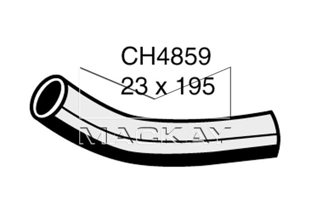 Mackay Bypass Heater Hose CH4859