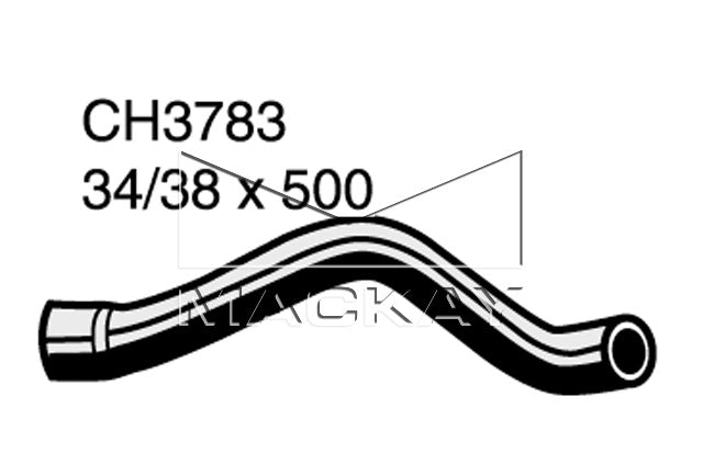 Mackay Bottom Radiator Hose CH3783
