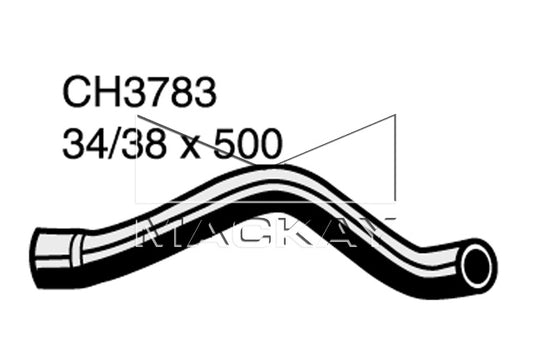 Mackay Bottom Radiator Hose CH3783