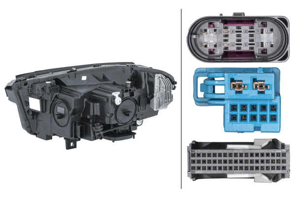 Hella Headlight 1LX 013 074-741