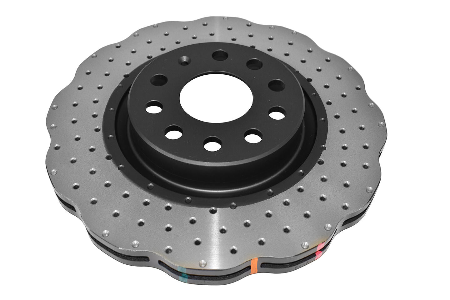 DBA XD 4000 Drilled Dimpled Wave Brake Rotor Pair 312mm Front DBA42806WXD