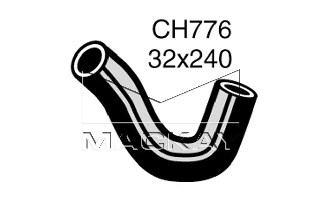 Mackay Top Radiator Hose CH776