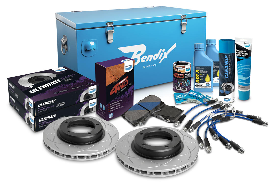 Bendix Ultimate 4x4 Brake Upgrade Kit U4WD-BUK45