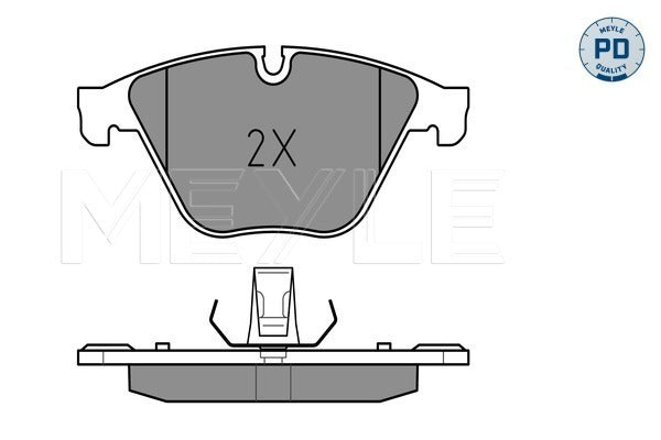 MEYLE Brake Pad Set 025 246 8820/PD