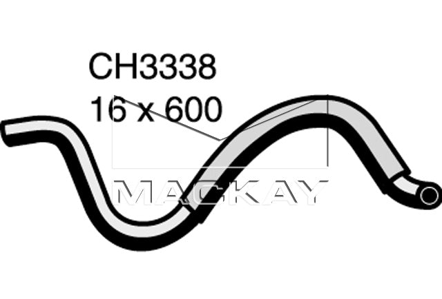 Mackay Heater Hose CH3338