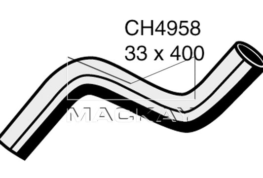 Mackay Top Radiator Hose CH4958