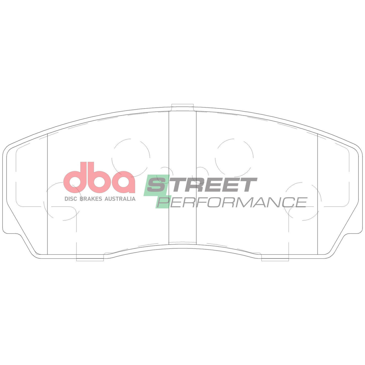 DBA SP Performance Brake Pad Set DB15010SP