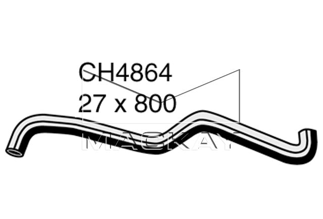 Mackay Top Radiator Hose CH4864