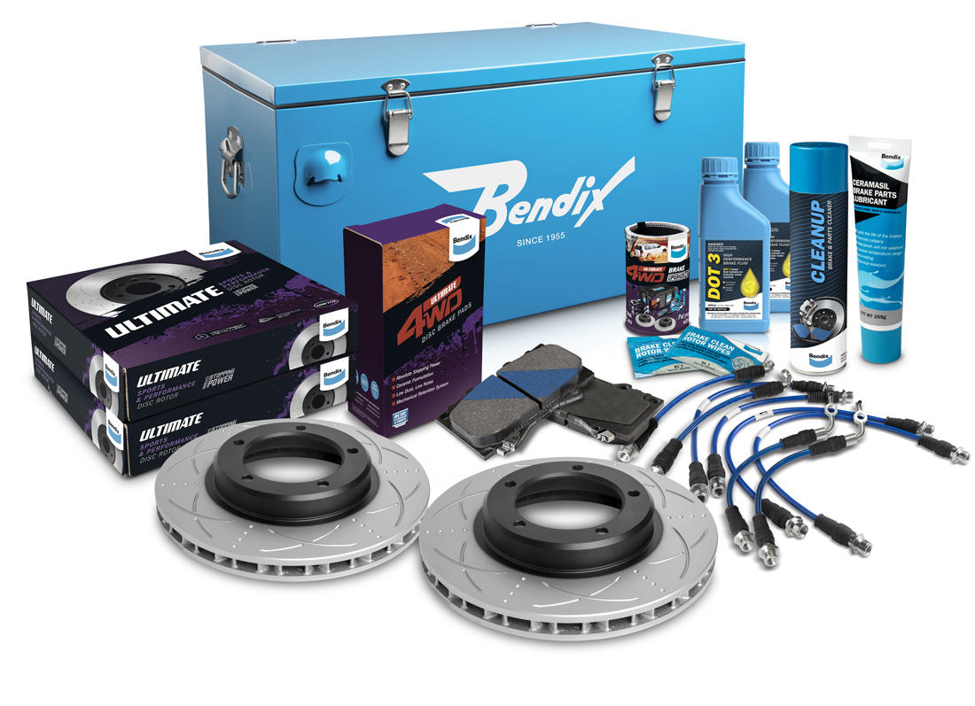 Bendix Ultimate 4x4 Brake Upgrade Kit (Suits 4" Lift) U4WD-BUK45+4