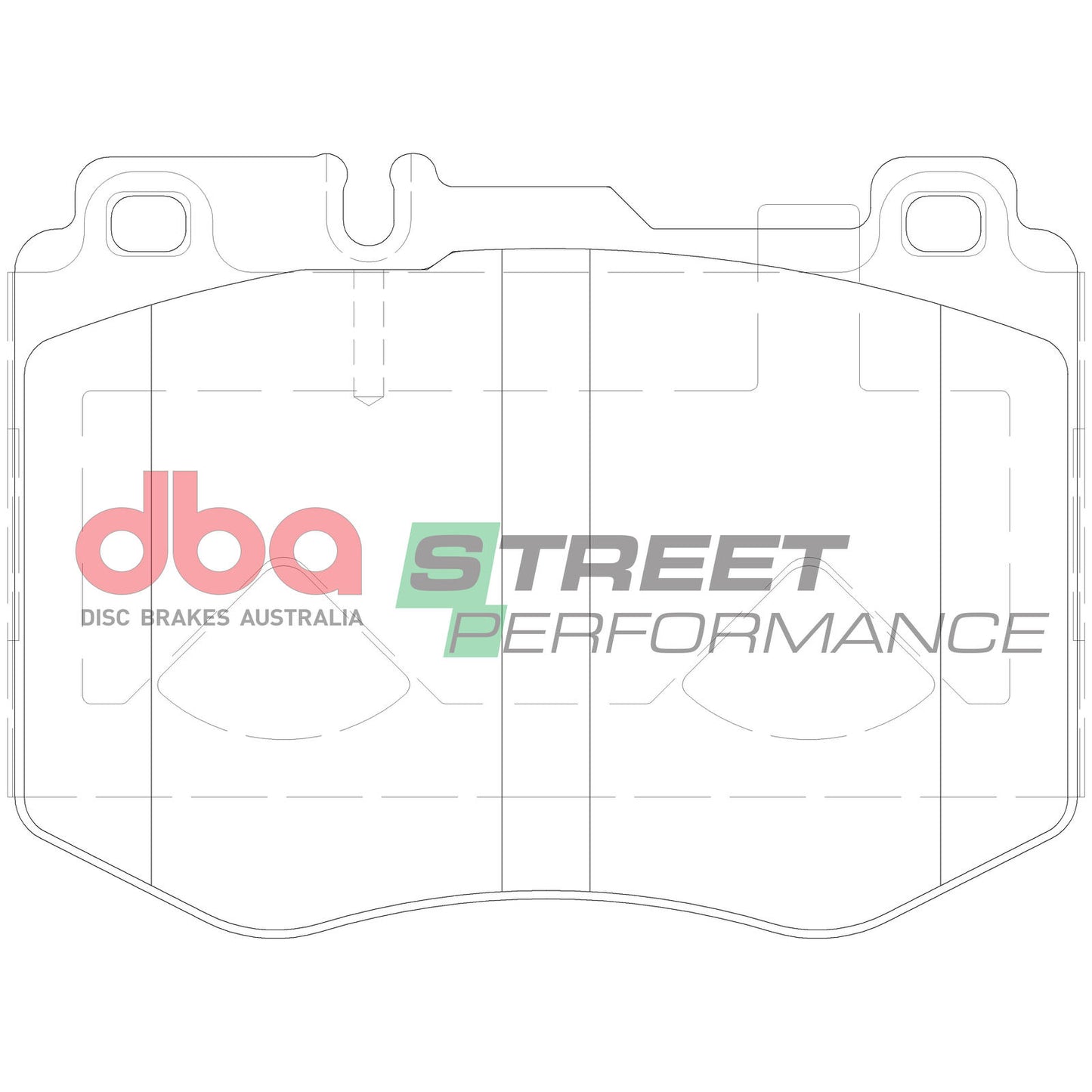 DBA SP Performance Brake Pad Set DB15182SP