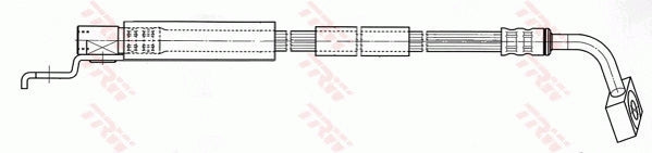 TRW Brake Hose PHD401